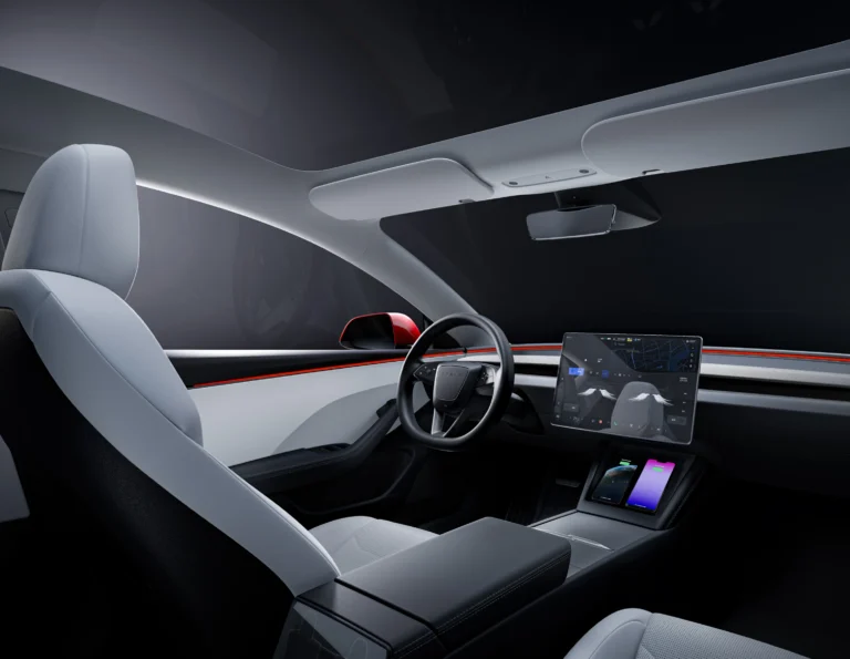 Tesla Model 3 Interior. (Image source: Tesla)