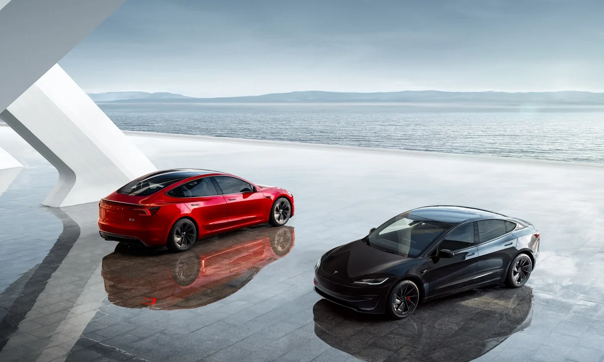 Tesla Model 3 Performance. (Image source: Tesla)